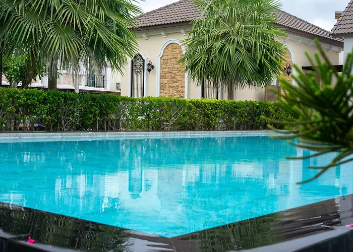 H3 For 14 With Pool Gym And Loft Bed Near Safari World Villa *