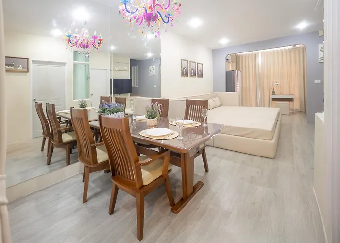 H3 For 14 With Pool Gym And Loft Bed Near Safari World Bangkok