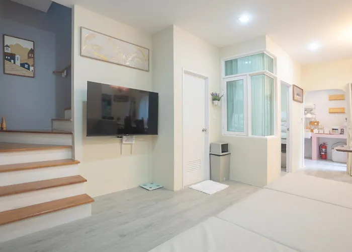Villa H3 For 14 With Pool Gym And Loft Bed Near Safari World Bangkok