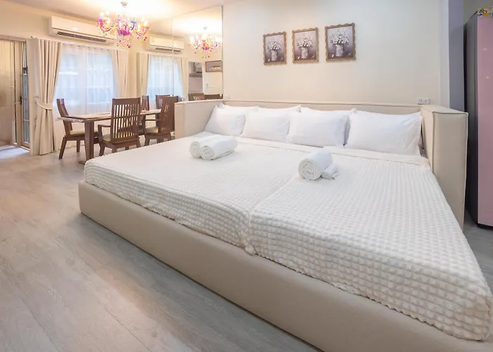 H3 For 14 With Pool Gym And Loft Bed Near Safari World * Bangkok
