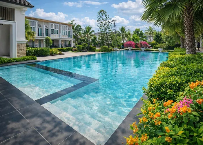 Villa H3 For 14 With Pool Gym And Loft Bed Near Safari World